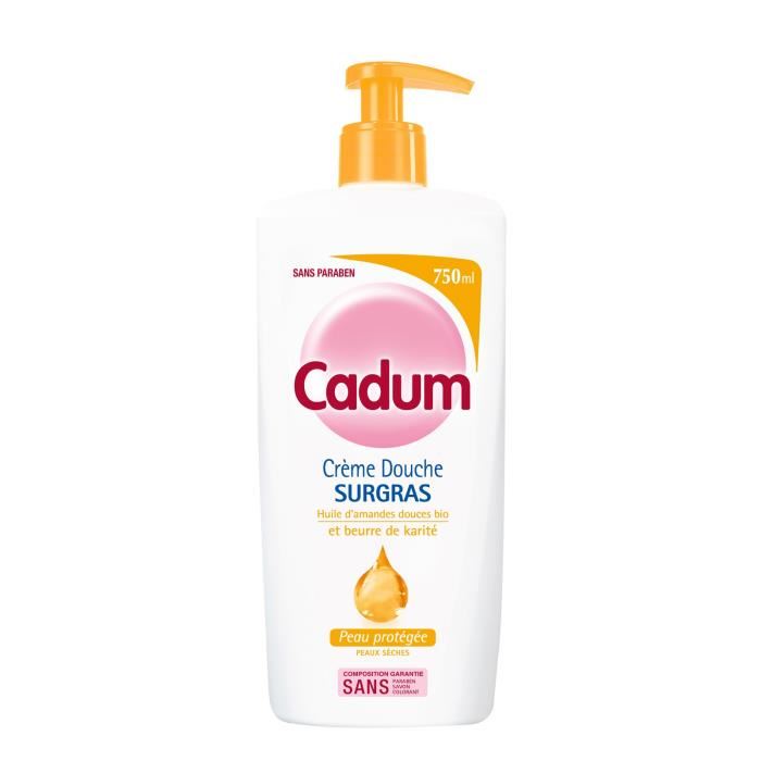 CADUM – Crème Douche Surgras Karité – 750 ml